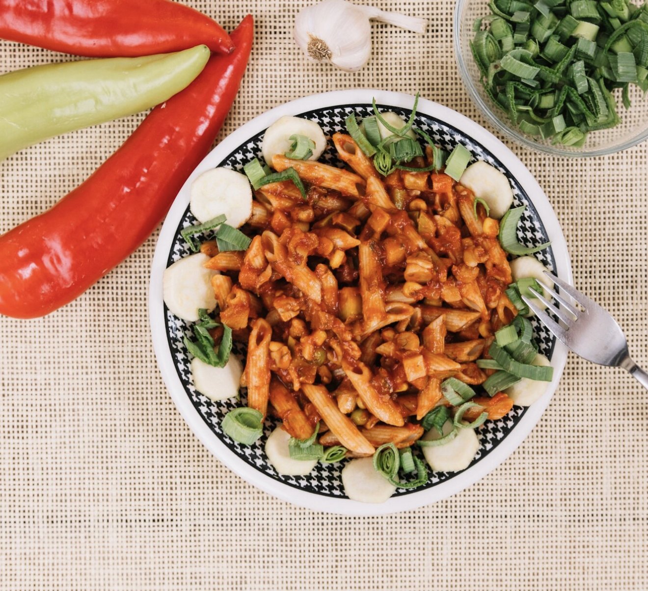 Meksika Soslu Makarna